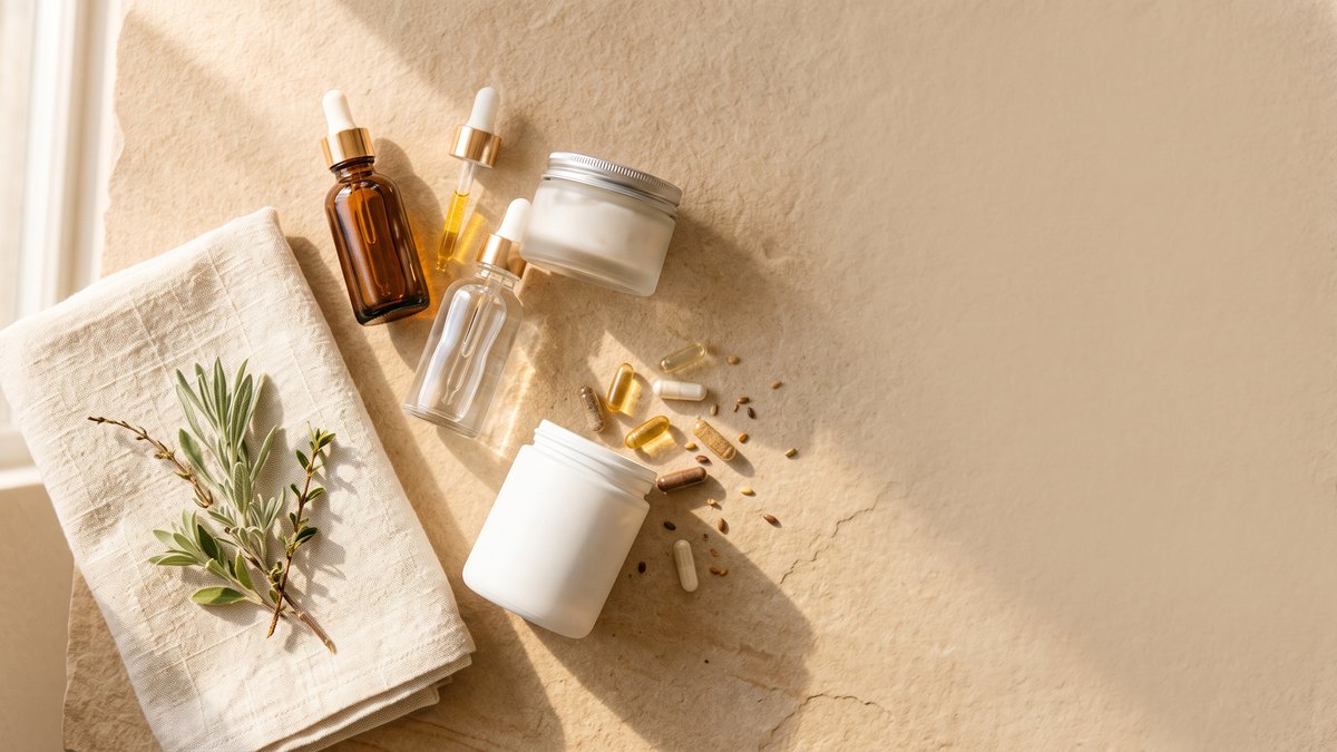 Medical-grade skincare products and supplements at Sonoran Skin Renewal in Scottsdale, AZ